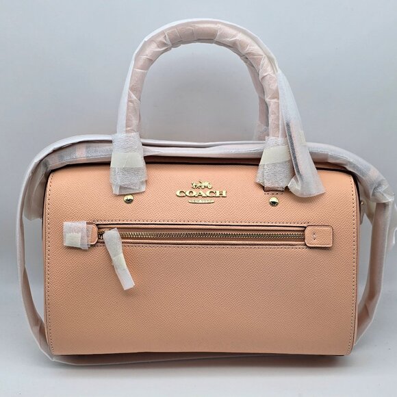 Coach Rowan Satchel 79946 Faded Blush - Picture 1 of 6